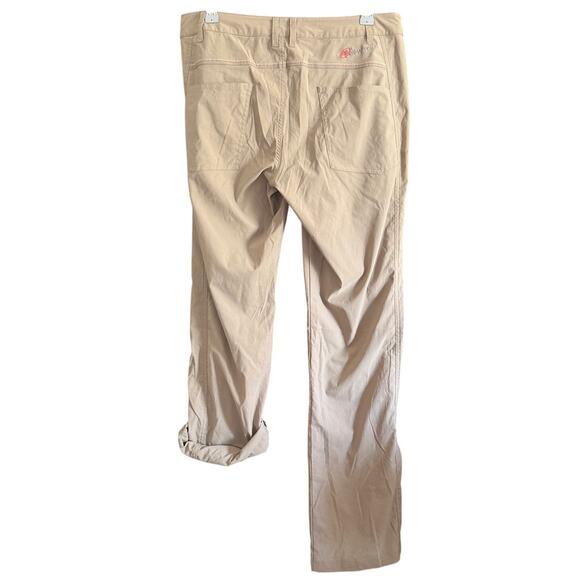 CLOUDVEIL | Khaki Lightweight Stretch Hiking Pants with roll up legs | Small - Picture 2 of 6
